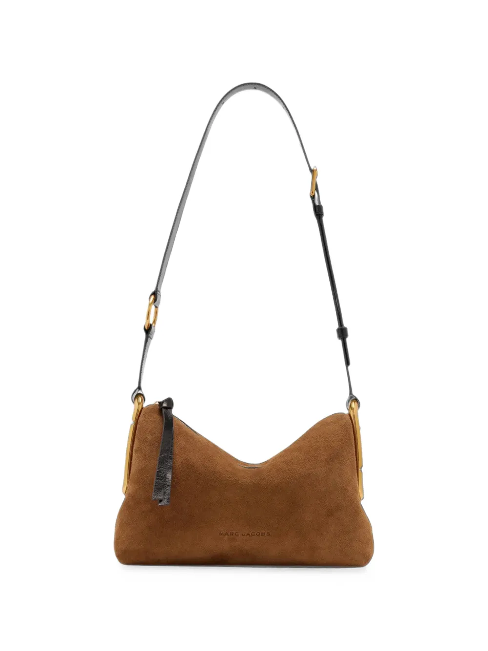 Marc Jacobs Medium Scene suède schoudertas Bruin