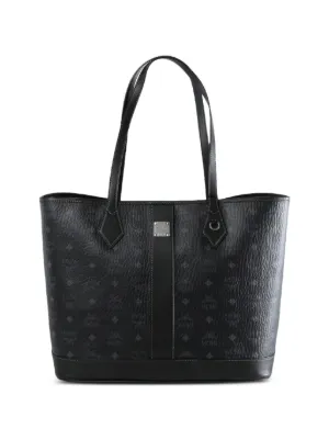 MCM レザー トートバッグ | ブラック | FARFETCH JP