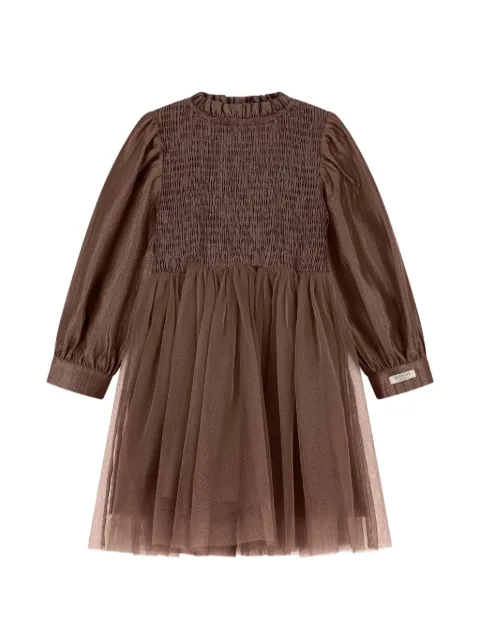Donsje Janice smocked tulle dress