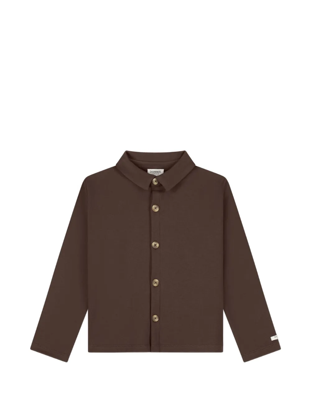 Donsje Touten long-sleeved shirt - Braun