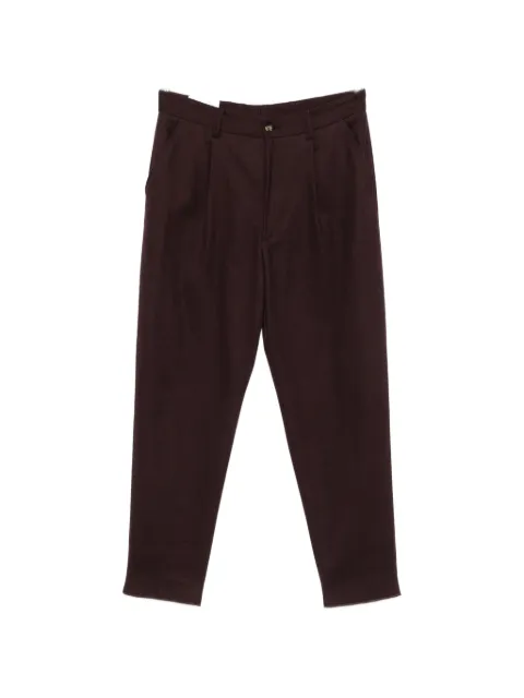 Eleventy pleated-front tailored trousers