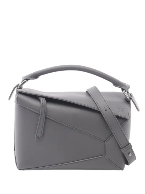 Loewe Pre-Owned 2010-2026 Small Calfskin Puzzle satchel