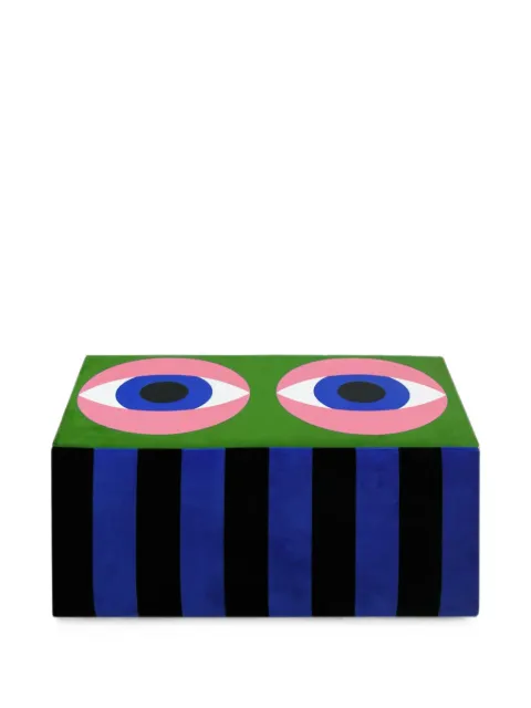 Qeeboo Vision graphic-print pouf