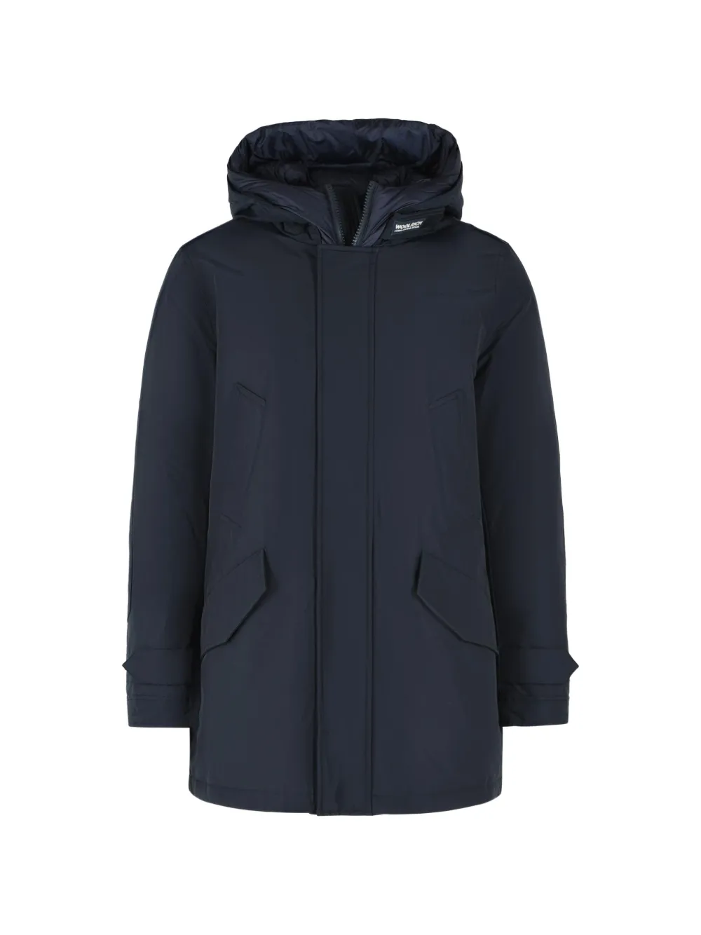 Woolrich 폴라 하이 칼라 파카 | 블루 | Image 1