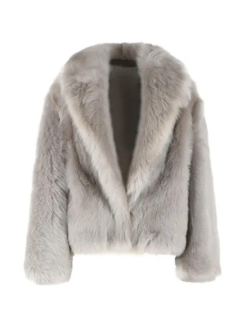Salvatore Santoro wide-lapel shearling jacket