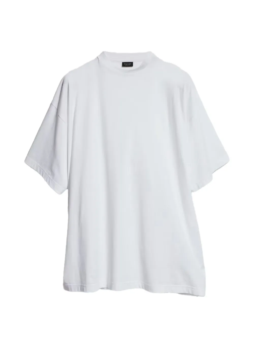 Gucci T-shirt met geborduurd logo Wit