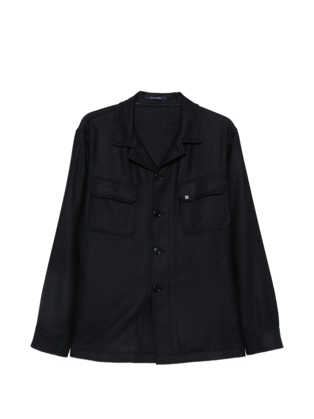 Tagliatore button-up wool jacket | ブルー | Image 1