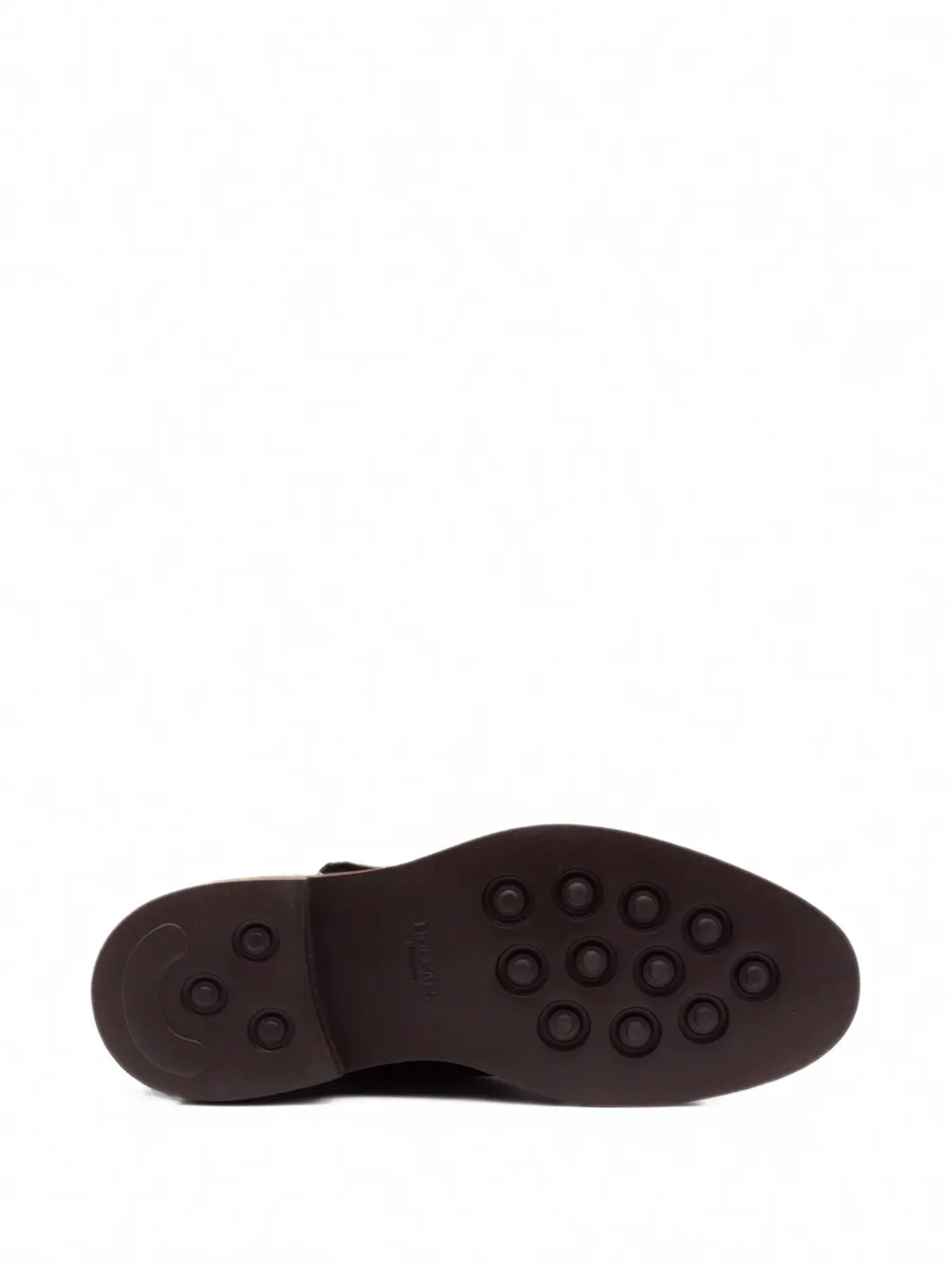 Doucal's double-buckle leather monk shoes Bruin