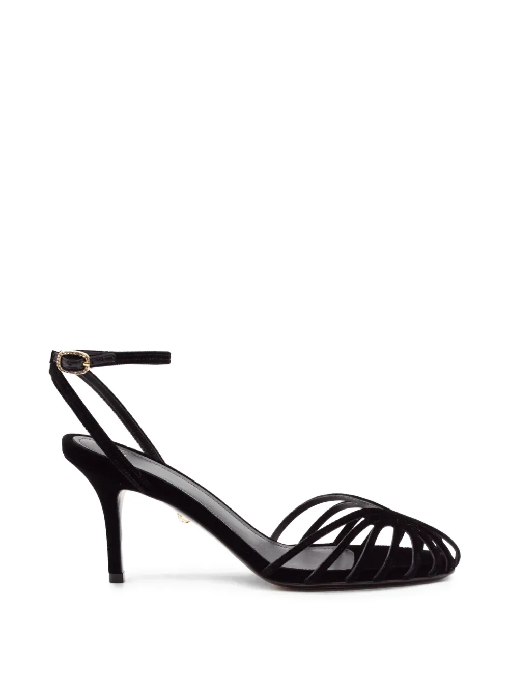 Alevì strappy cage sandals Zwart