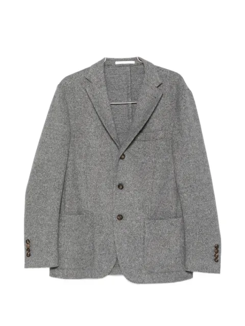 Eleventy single-breasted notched-lapel blazer