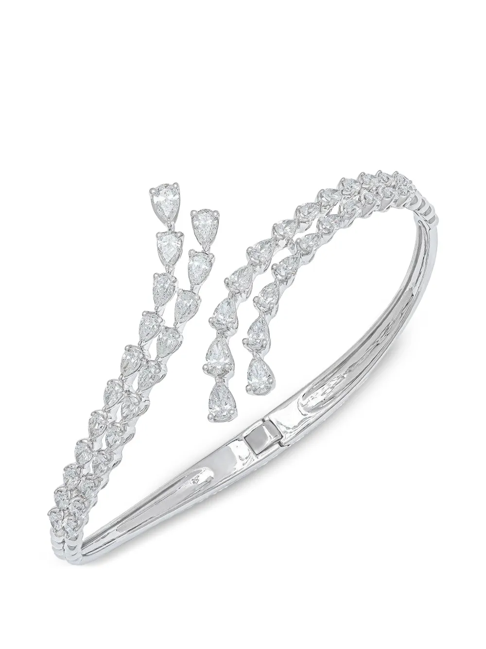 ARZANO diamond open wrap bracelet