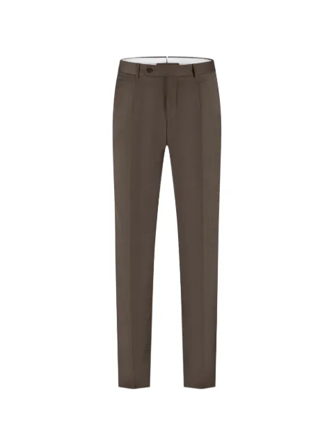 Incotex pressed-crease tailored trousers