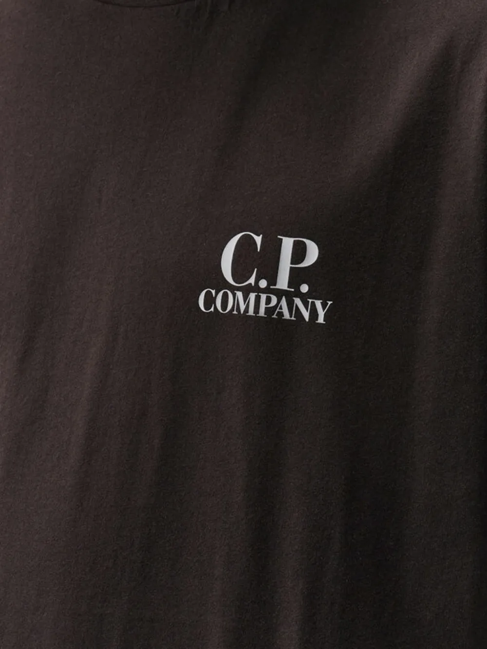 C.P. Company T-shirt met logoprint Zwart