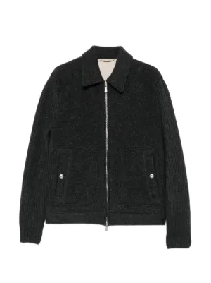 Paul Smith スエード ボンバージャケット | ブルー | FARFETCH JP