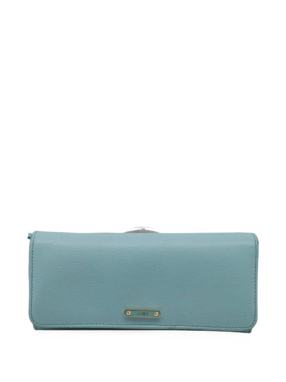 Fendi Pre-Owned 2014 Continental leather wallet - Blau