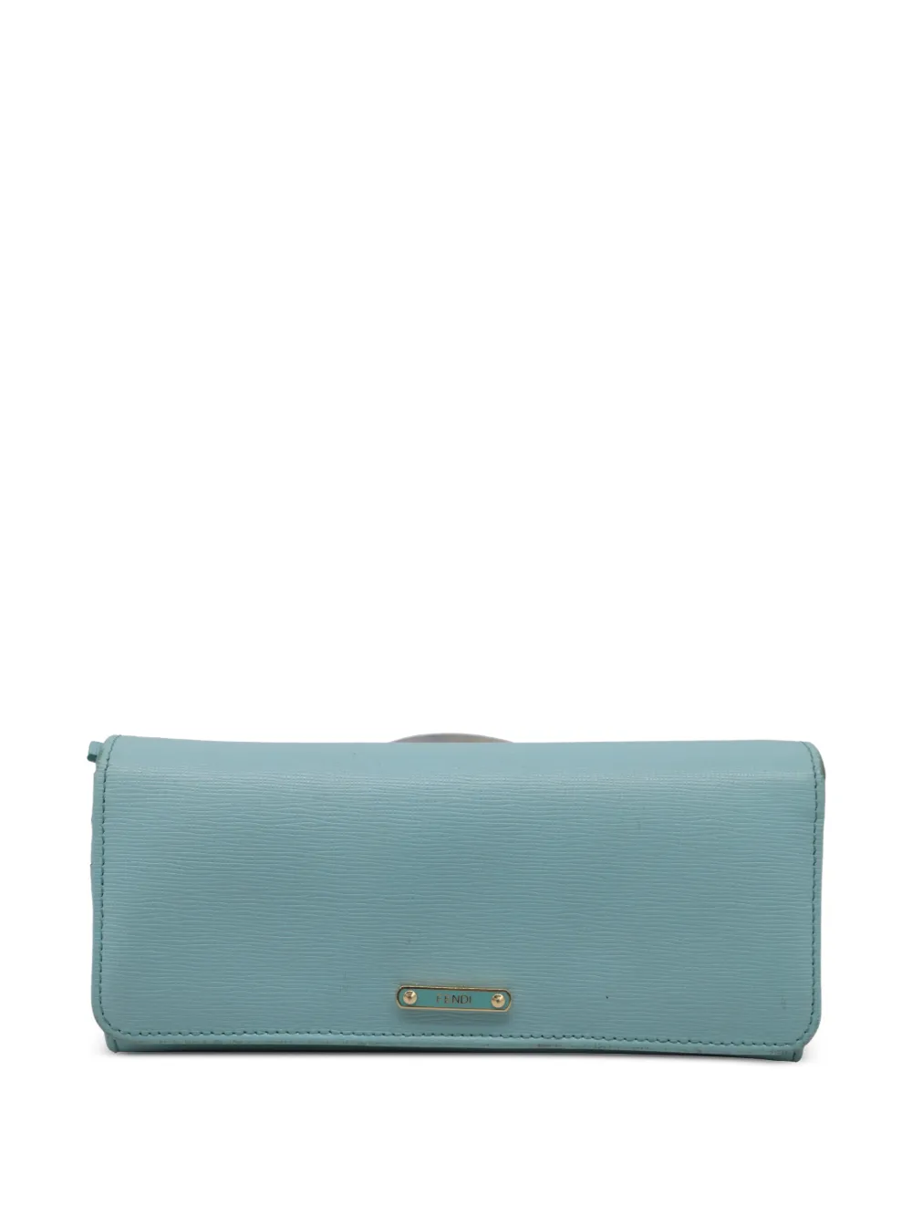 Fendi Pre-Owned 2014 Continental leather wallet - Blu