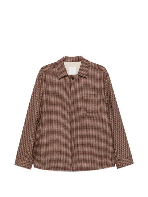 Eleventy houndstooth-patterned jacket