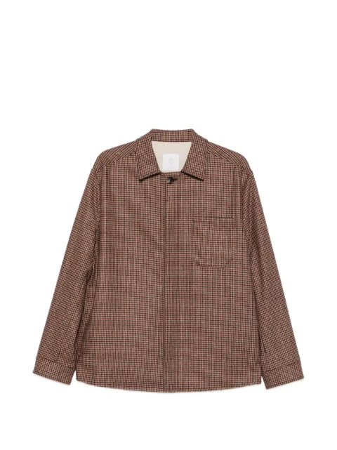 Eleventy houndstooth-patterned jacket
