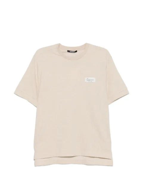 Jacquemus playera con parche del logo