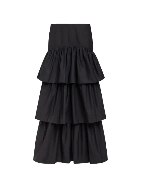 Marie Oliver Baylor tiered maxi skirt