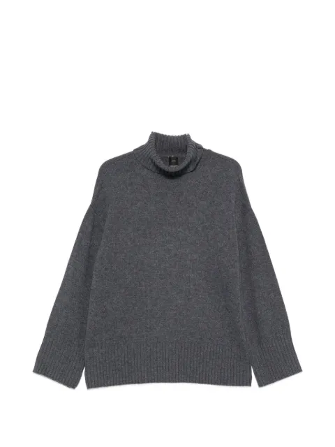 PINKO jersey de punto con cuello vuelto