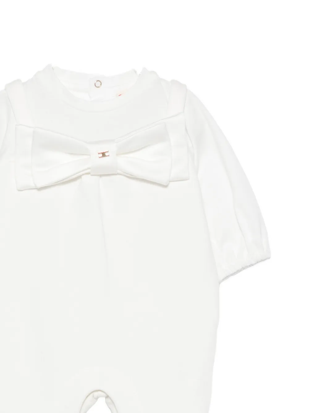 Elisabetta Franchi Kids Pyjama met strik Wit