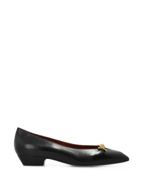 Versace pointed-toe ballet flats
