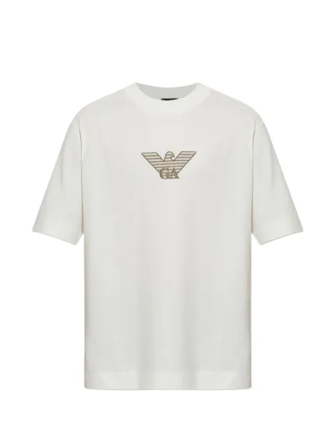 Emporio Armani embroidered-logo T-shirt