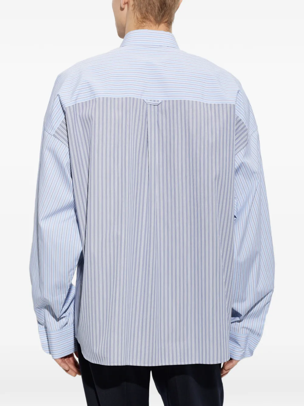 Dolce & Gabbana Gestreept overhemd Blauw
