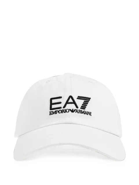 Ea7 Emporio Armani logo-embroidered baseball cap