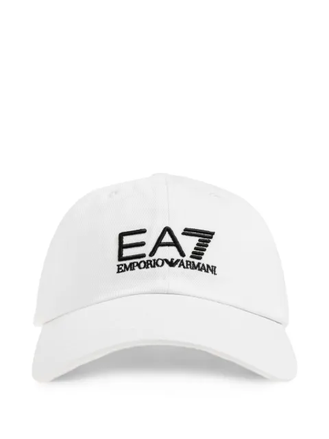 Ea7 Emporio Armani logo-embroidered baseball cap