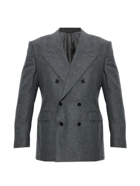 Dolce & Gabbana double-breasted wool blazer