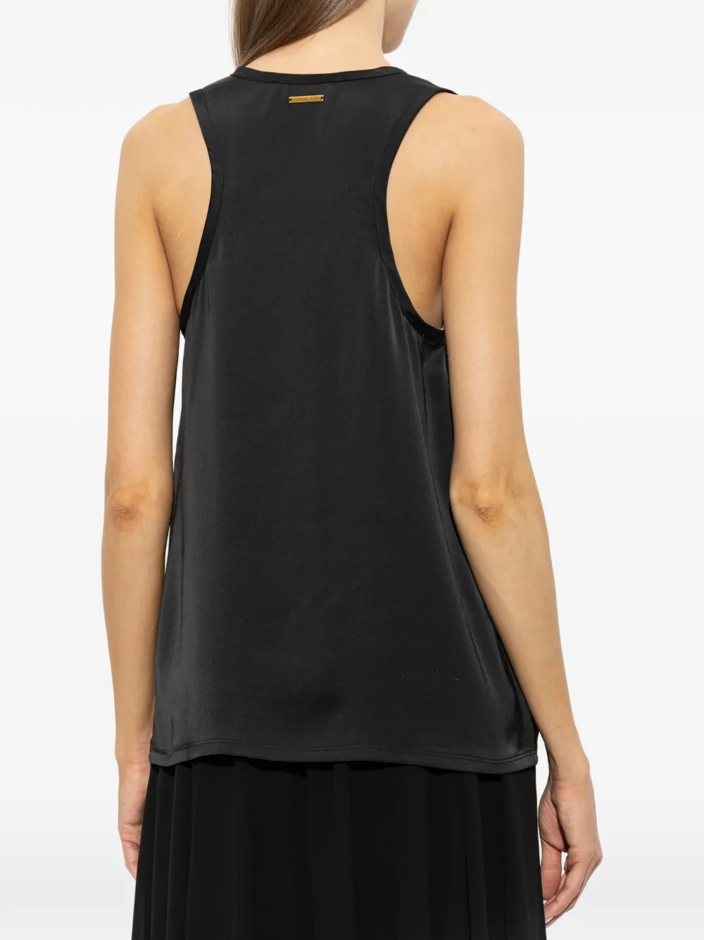 Michael Kors Satijnen tanktop Zwart