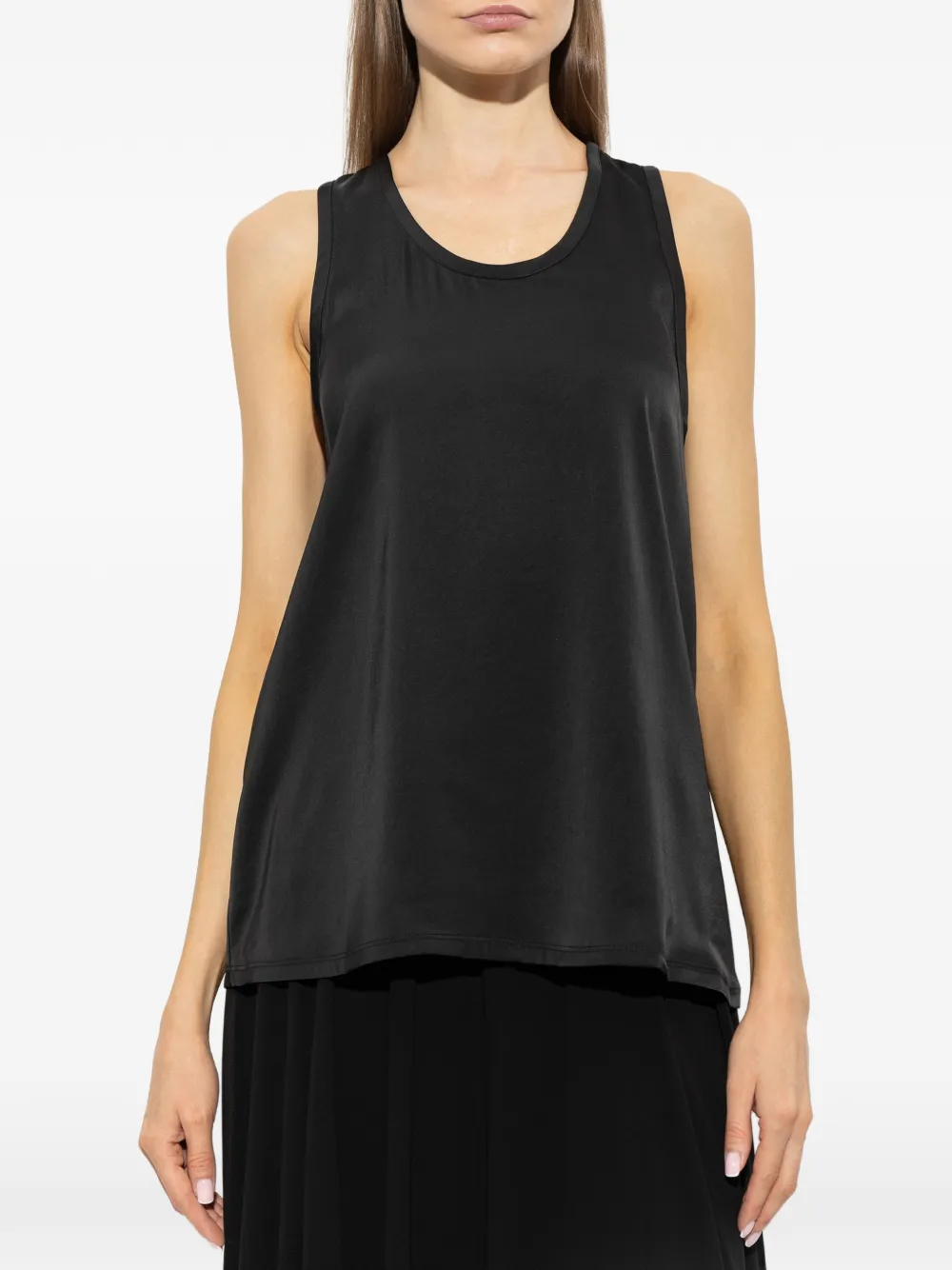 Michael Kors Satijnen tanktop Zwart