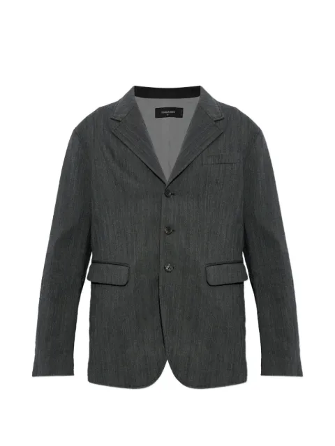DSQUARED2 Osaka herringbone-pattern notch-lapels blazer