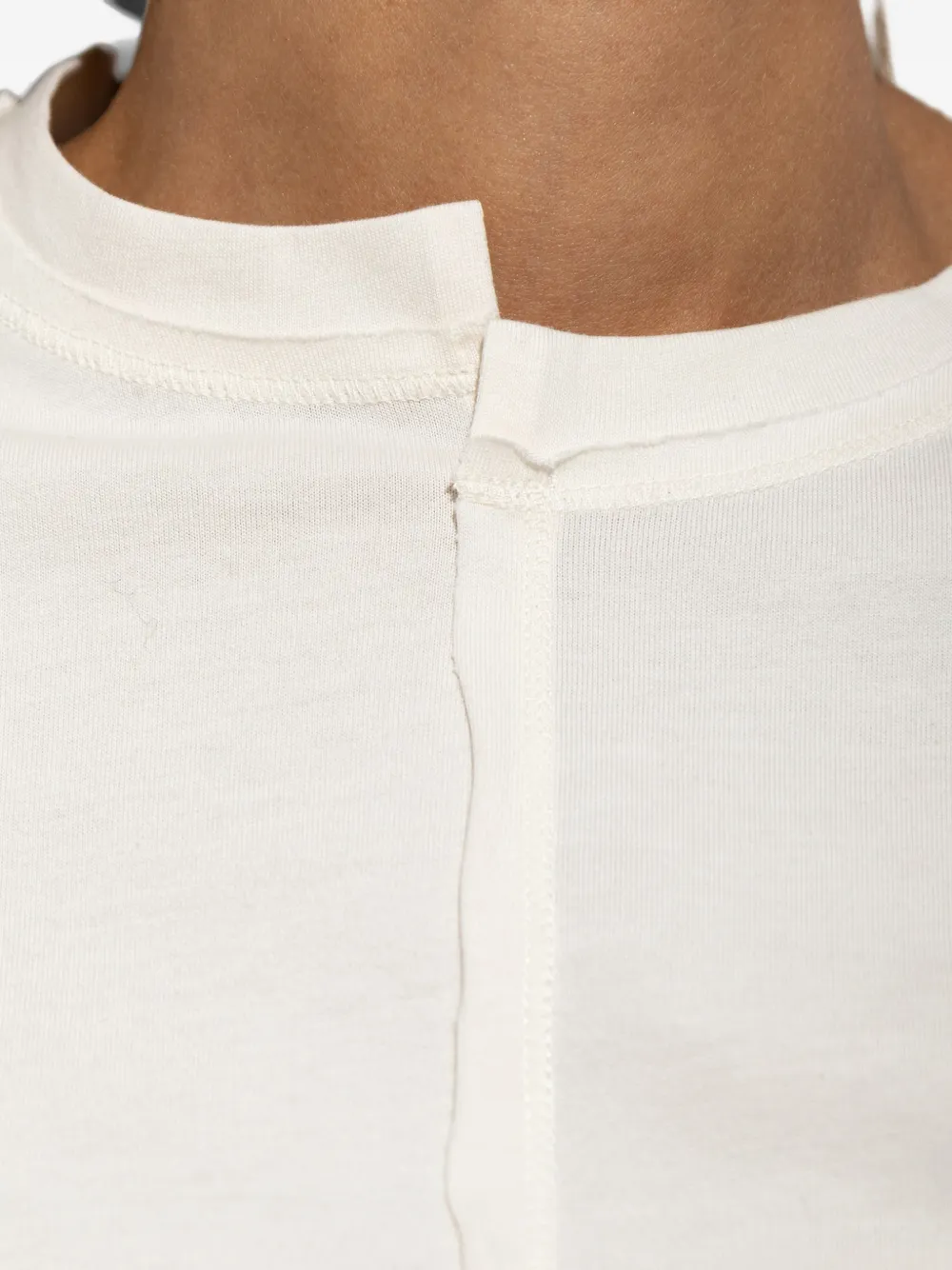 Y-3 T-shirt met logoprint Beige