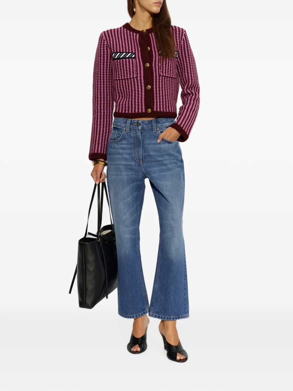 Versace cotton jeans Blauw
