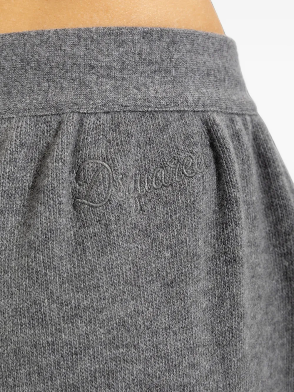 DSQUARED2 Broek met wijde pijpen Grijs
