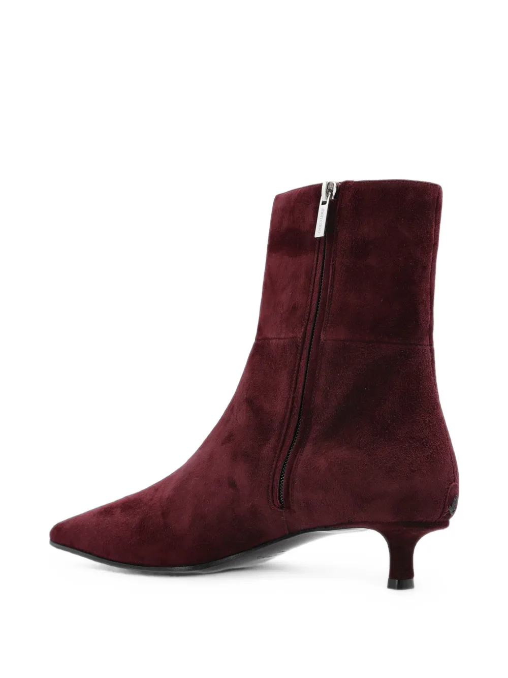 Jimmy Choo Lory suede ankle boots Rood