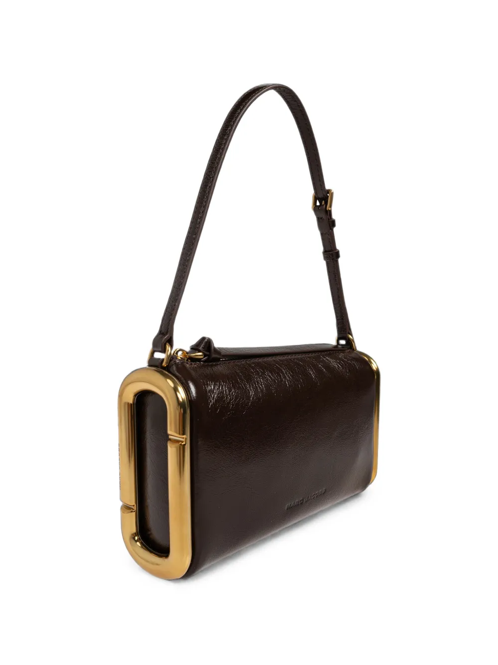 Marc Jacobs The Small Scene schoudertas met logo-reliëf Bruin