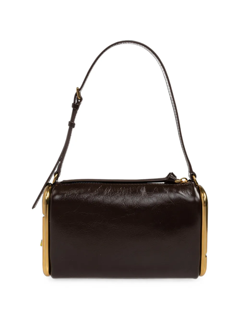 Marc Jacobs The Small Scene schoudertas met logo-reliëf Bruin