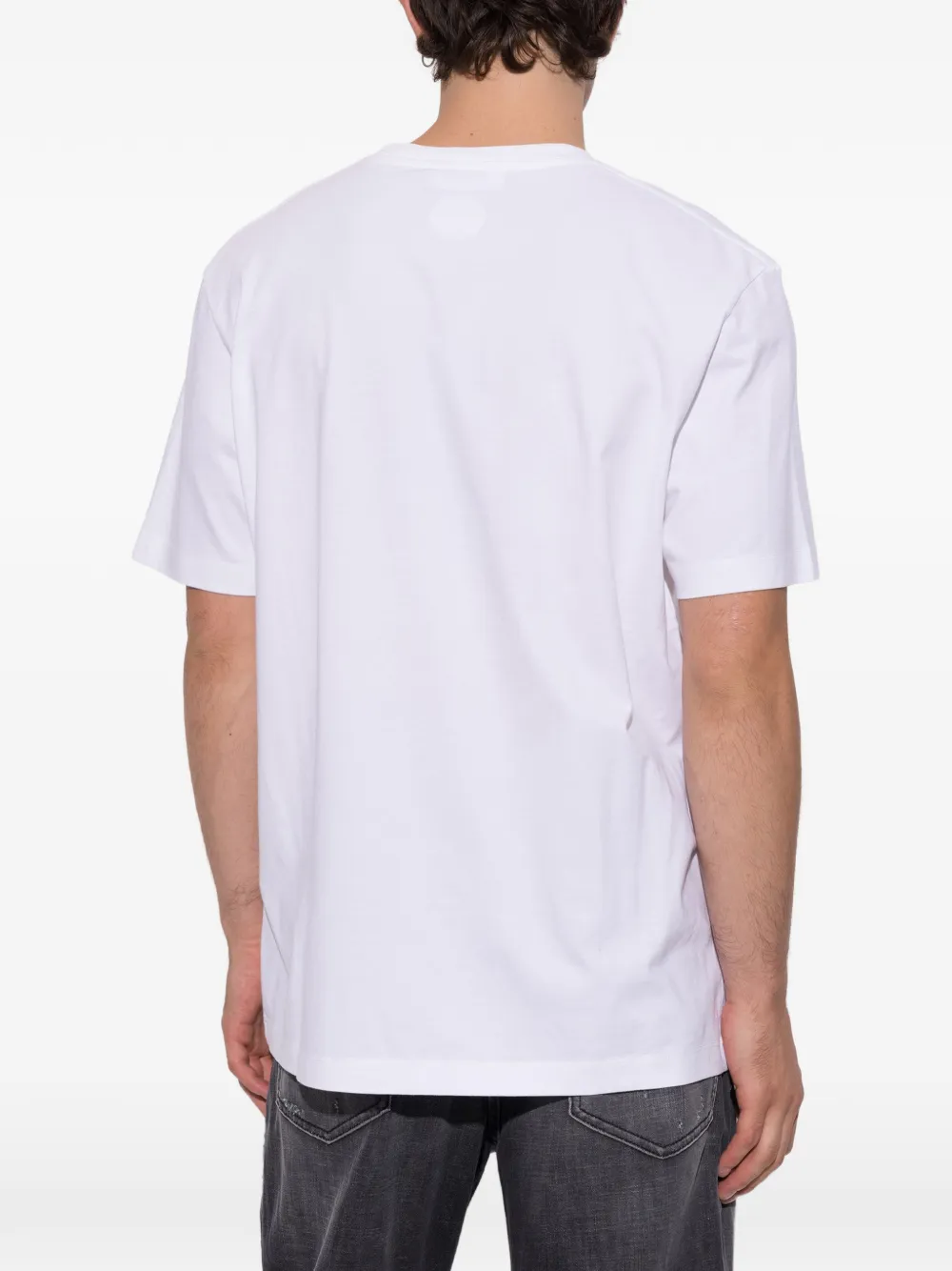 DSQUARED2 T-shirt met logo-applicatie Wit