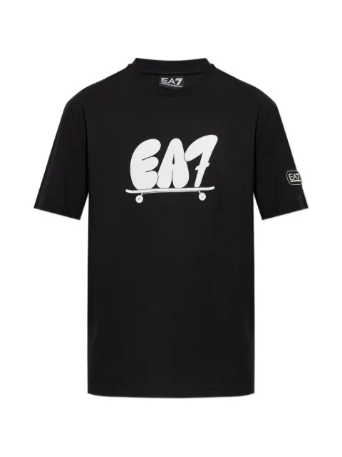 Ea7 Emporio Armani logo-print short-sleeve T-shirt