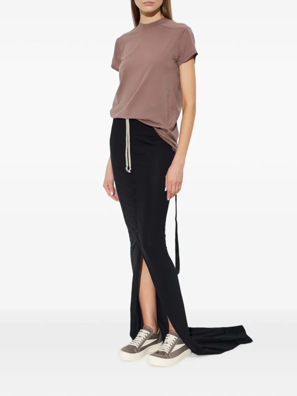 Rick Owens DRKSHDW T-shirt met ronde hals Beige