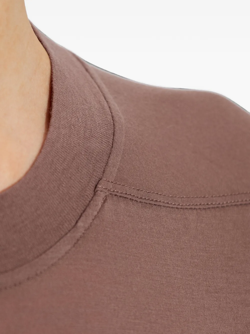Rick Owens DRKSHDW T-shirt met ronde hals Beige