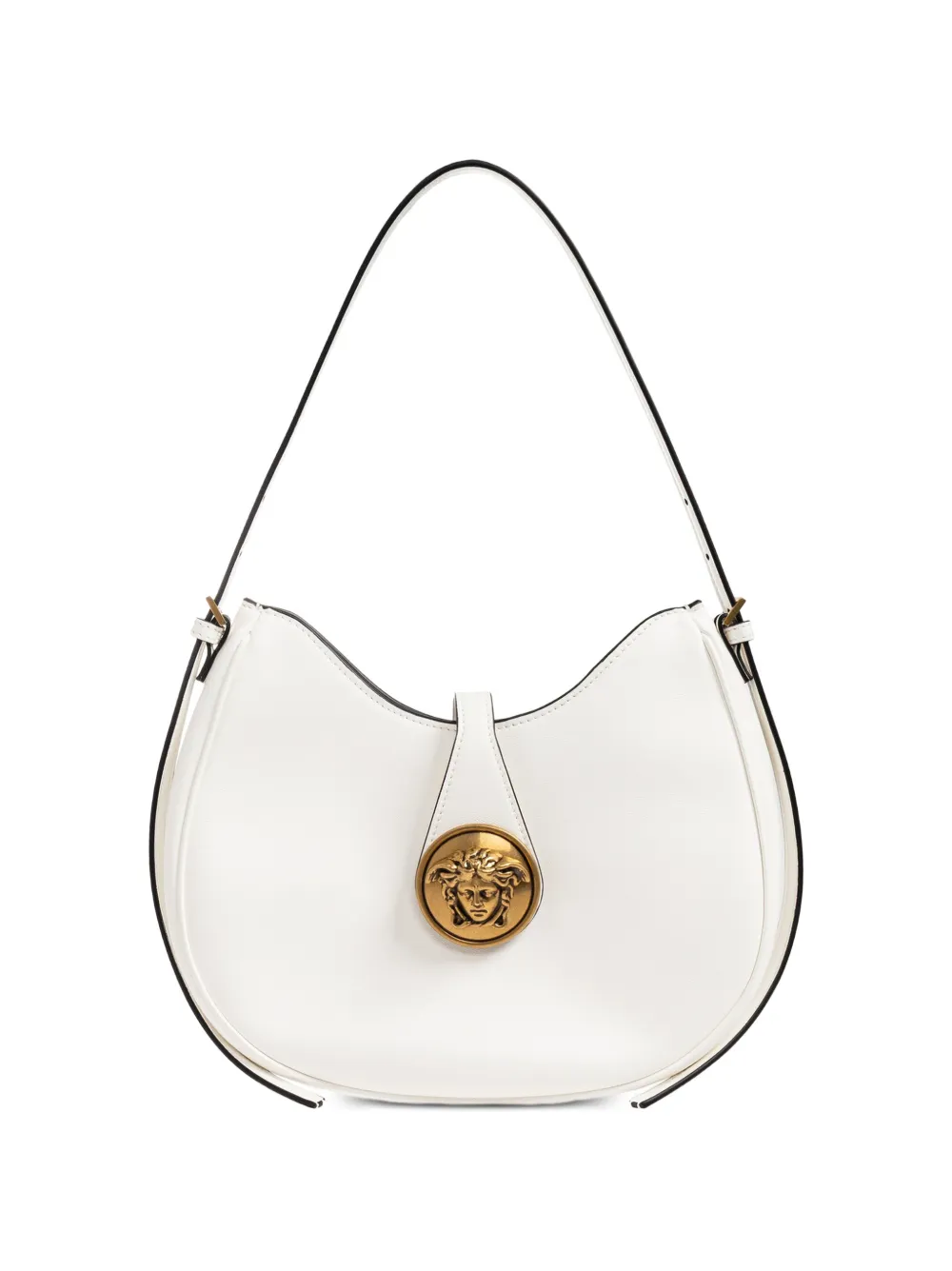 Versace Emblème nappa shoulder bag · OS