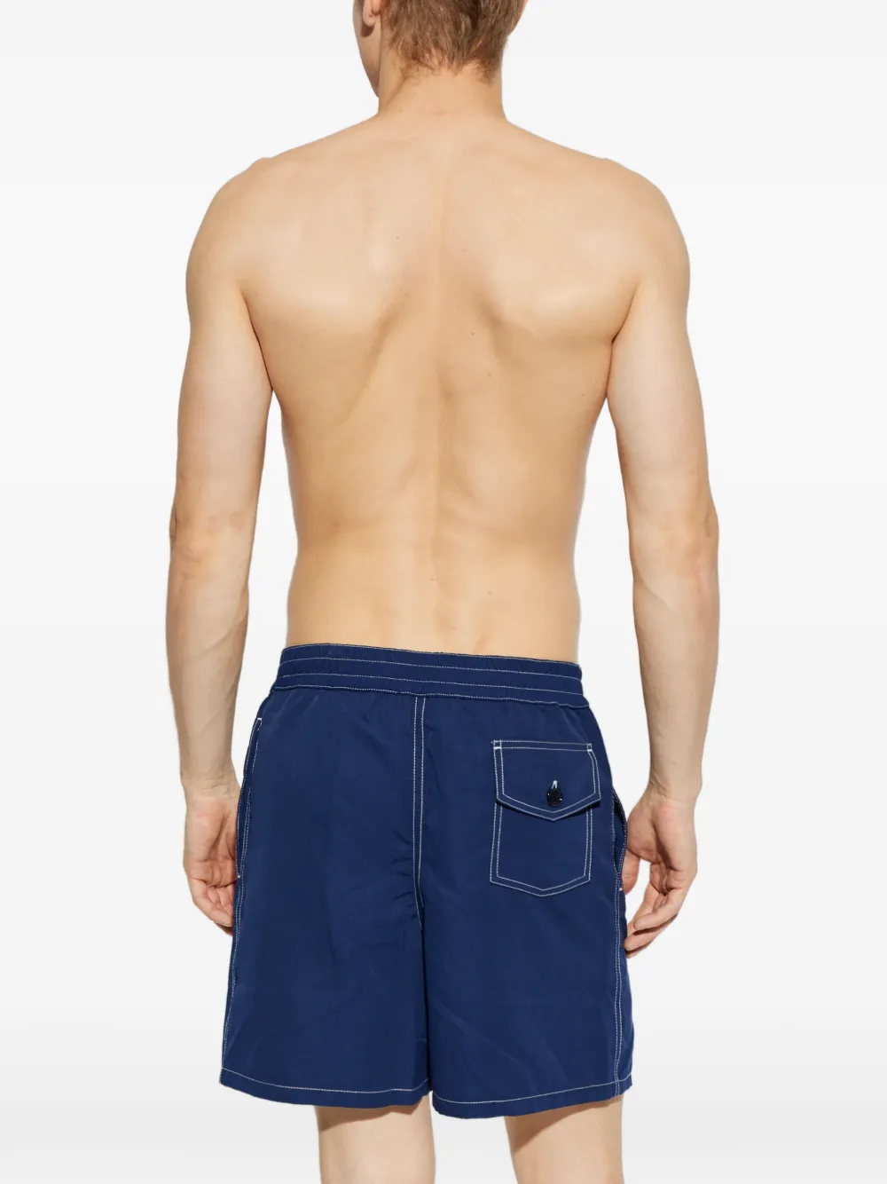 Kenzo Sounds zwembroek met logo-print Blauw