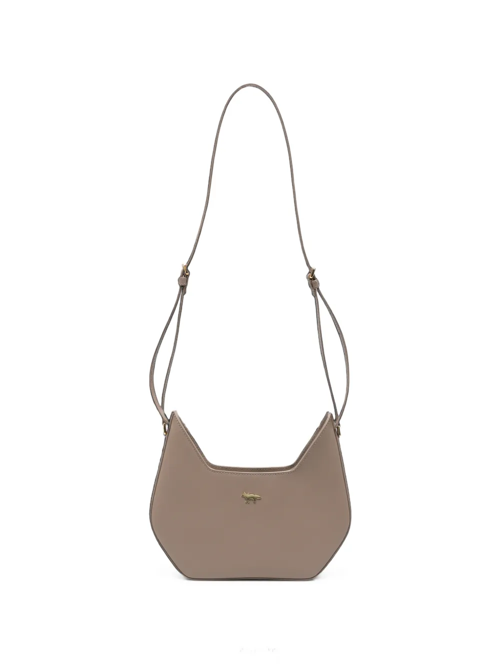 Maison Kitsuné Inaré fox-plaque leather cross body bag