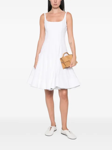 Jacquemus vestido corto Agave acampanado a paneles