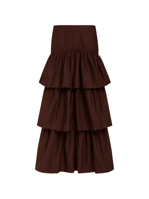 Marie Oliver Baylor tiered maxi skirt